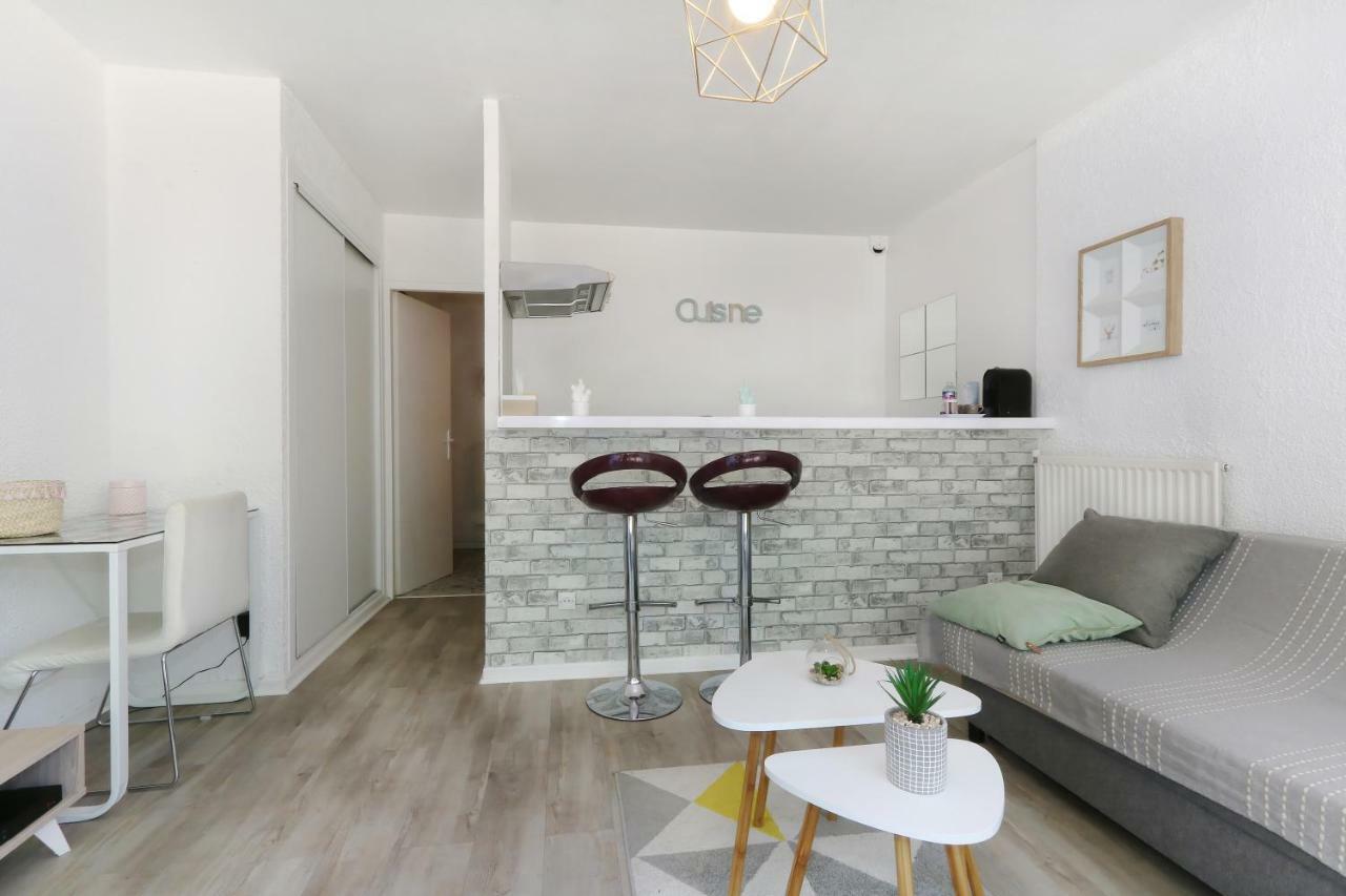L Escapade, Wifi, Parking, Netflix, Appart 2Pers Apartment Montpellier Exterior foto